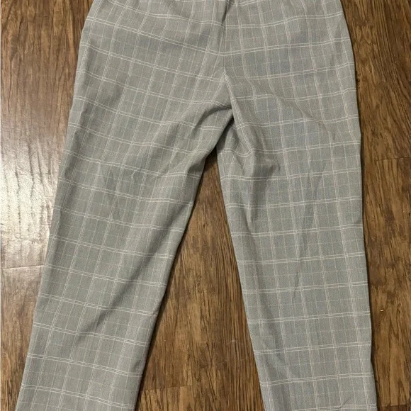 Express Editor Gray Checkered Trousers - Picture 6 of 6